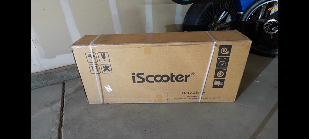 iScooter iX3 unboxing 